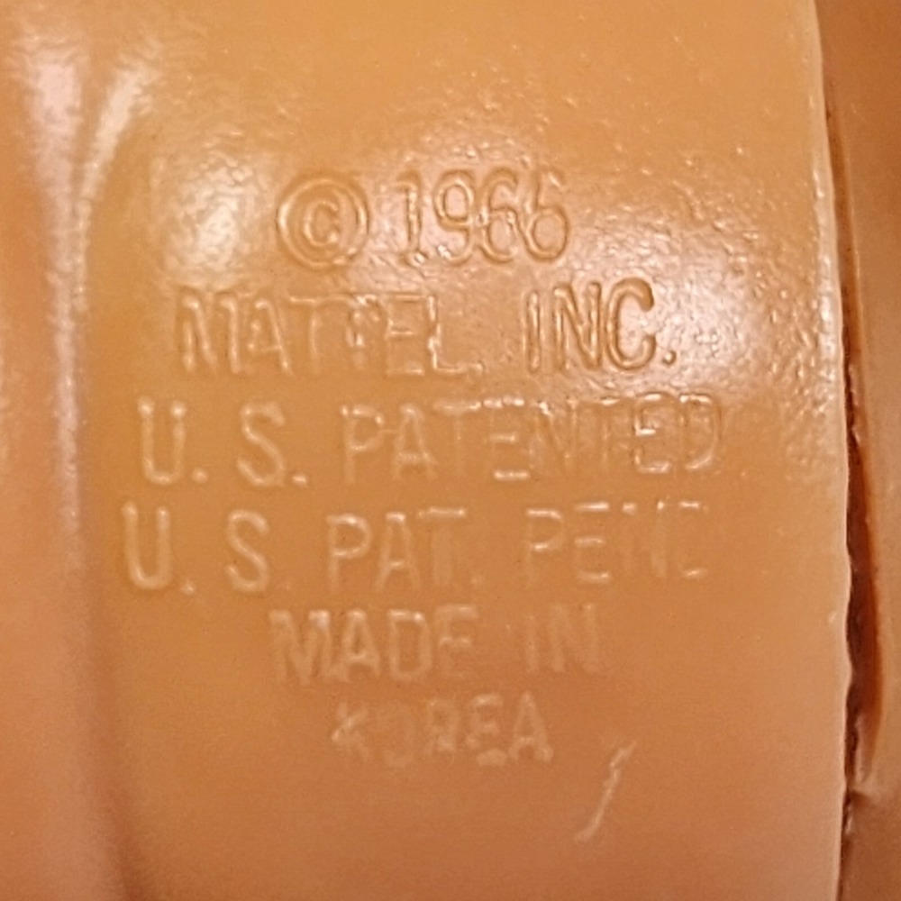 Vintage Mattel Barbie Blonde Sunset 60's Bending Legs Twist & Turn Korea‎ 1966 - Picture 13 of 14